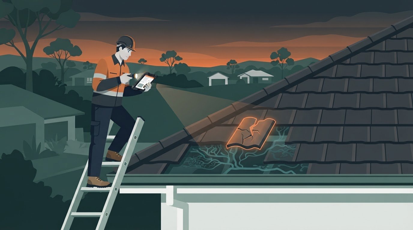 Cracked Concrete Roof Tile Repair: When to Call a Roofer