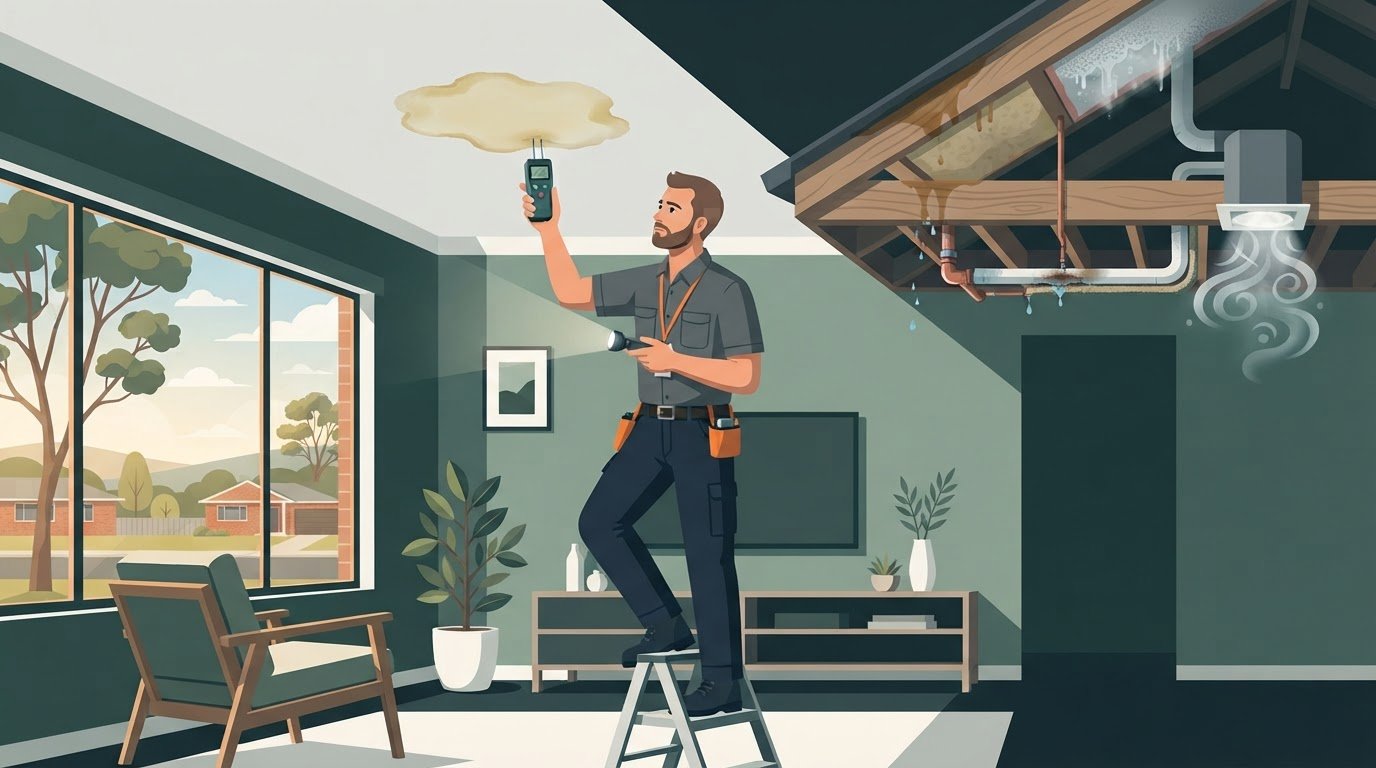 Water Stain on Ceiling but No Leak: How to Find the Cause