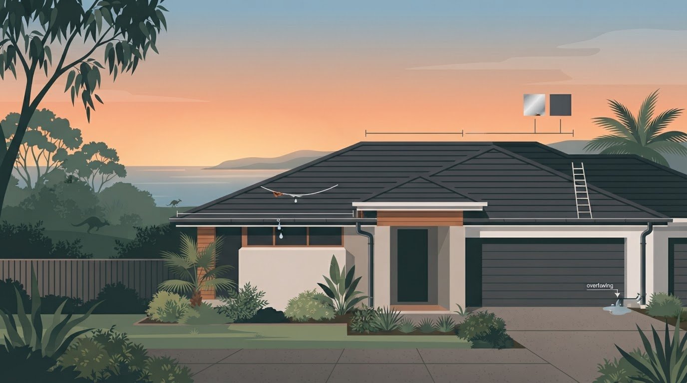 Gutter replacement cost in Moreton Bay and what affects it