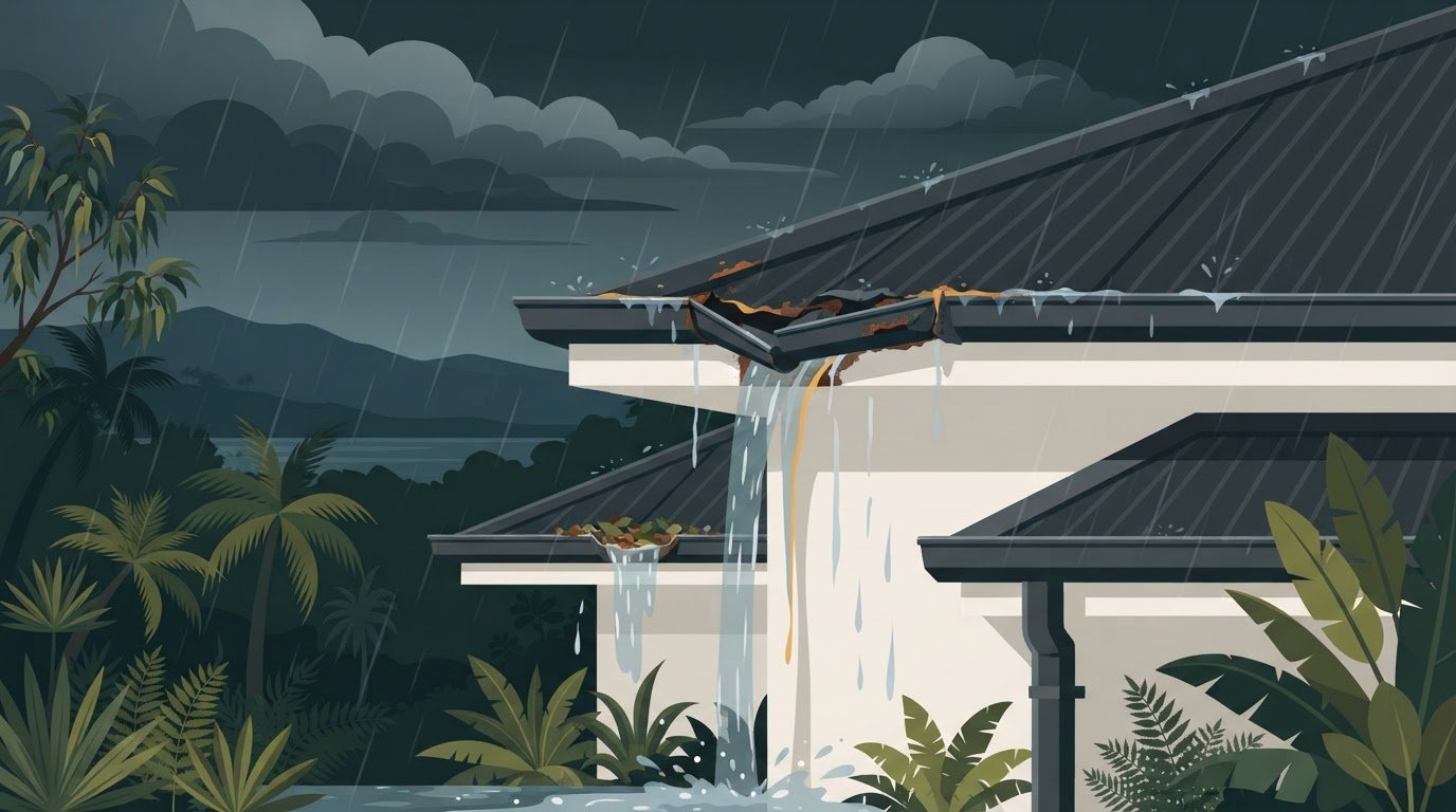 Leaking Gutter Corners: How to Fix Them on the Gold Coast